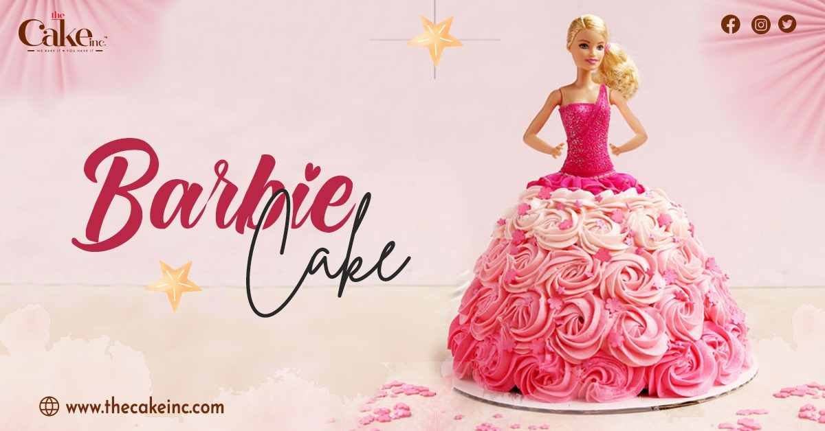 Beautiful Barbie Cake - The Cake King™-sgquangbinhtourist.com.vn
